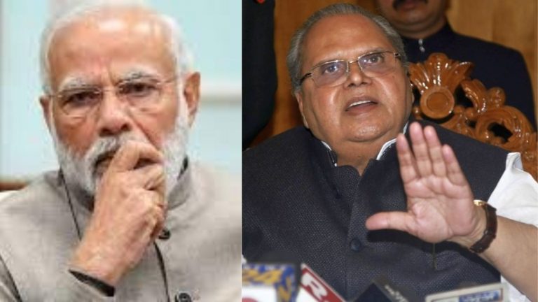 ‘मोदी को दिल्ली ने ख़राब कर दिया, यह सरकार हमारी नहीं है’: सत्यपाल मलिक ने PM पर फिर साधा निशाना, किसानों के साथ सड़कों पर उतरने की दी धमकी