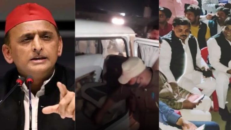 ‘उत्तर प्रदेश को बंगाल नहीं बनने देंगे’: इटावा में EVM की निगरानी के नाम पर सड़कों पर लाठी-डंडों के साथ उतरे सपाई, खुद ही चला रहे चेकिंग अभियान