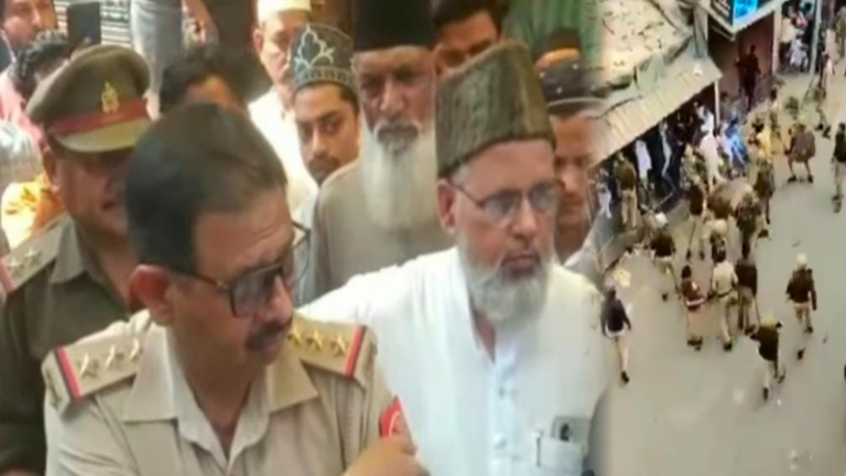 मुस्लिम भीड़ ने होली खेलने वालों को पीटा, पुलिस से भी झड़प: सपा MLA अताउर्रहमान का आरोप – मस्जिद के मुतवल्ली को लगाया रंग