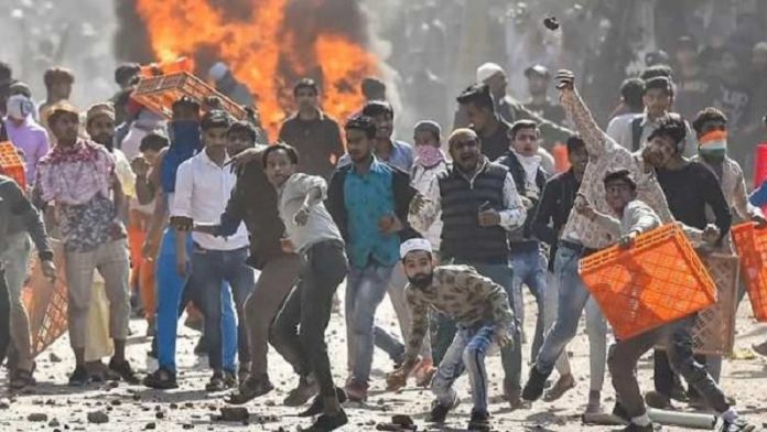 दिल्ली हिंदू विरोधी दंगा