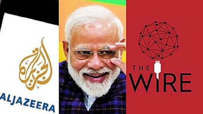 वामपंथी मीडिया, मोदी विरोध