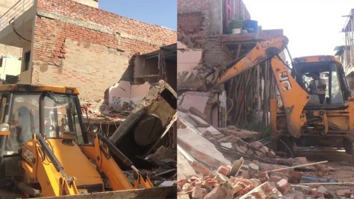 मध्य प्रदेश रेप बुलडोजर