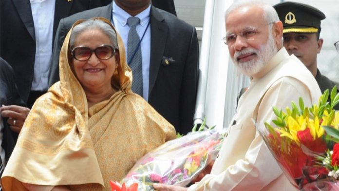शेख हसीना, PM मोदी