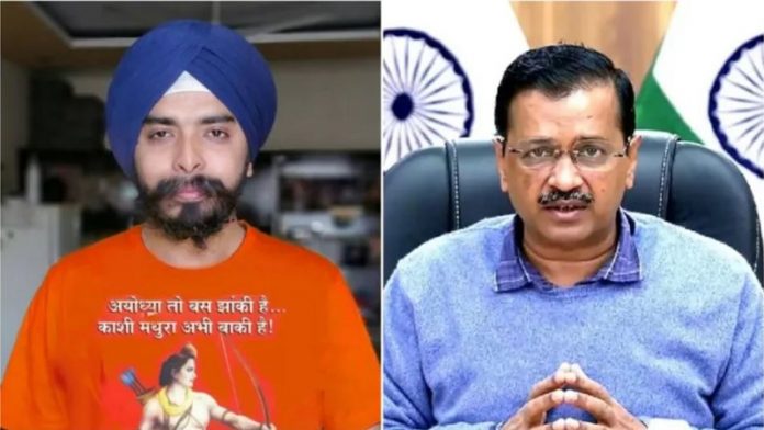 अरविंद केजरीवाल-तेजिंदर पाल सिंह बग्गा