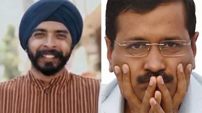 भाजपा नेता बग्गा और अरविंद केजरीवाल