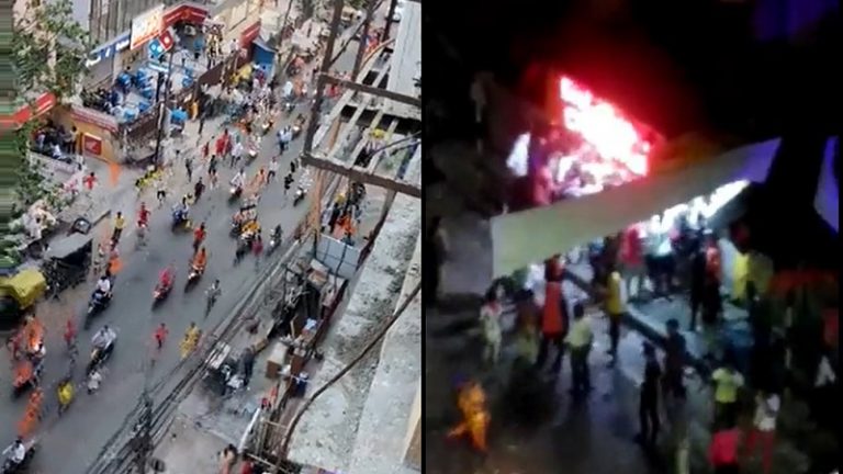 हावड़ा में रामनवमी की शोभा यात्रा पर हमला और पत्थरबाजी, बाँकुरा में मस्जिद के सामने से गुजरी जुलूस तो 17 गिरफ्तार किए गए