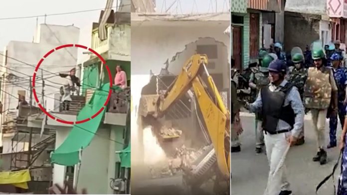 सेंधवा में रामनवमी जुलूस पर पत्थरबाजी करते मुस्लिम लड़की का वीडियो वायरल