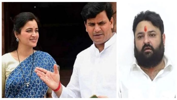 राणा दंपत्ति और मोहित कंबोज
