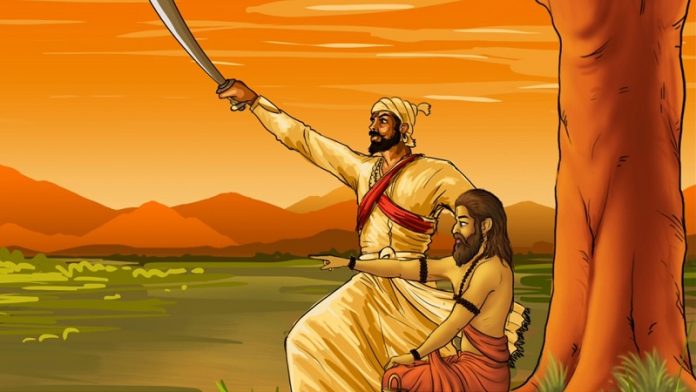 समर्थ रामदास, छत्रपति शिवाजी