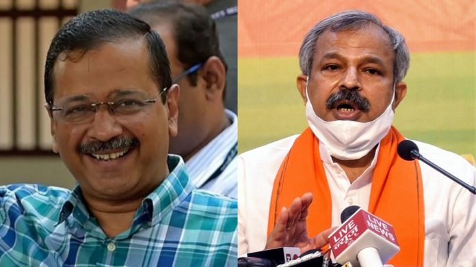 केजरीवाल दिल्ली बीजेपी गाँव