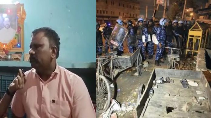 जहाँगीरपुरी हिंसा के पीड़ित ने बयां की घटना की सच्चाई
