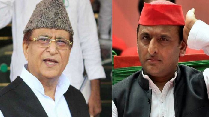 आजम खान और अखिलेश यादव