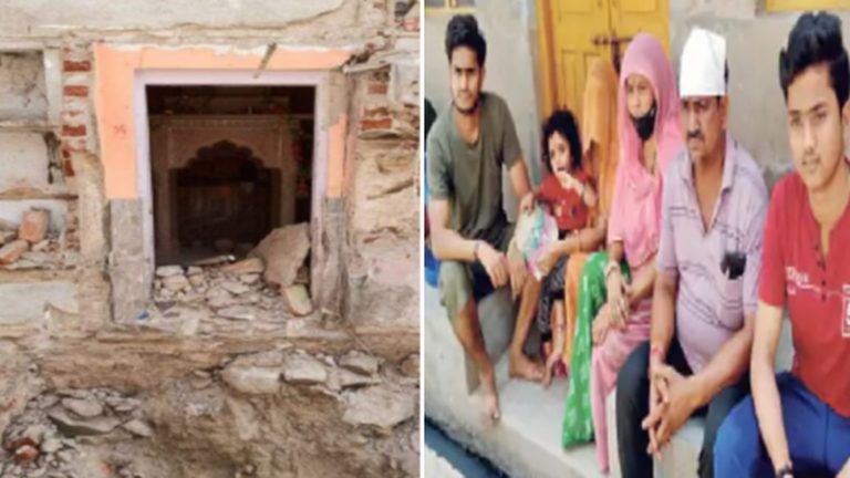 राजस्थान की कॉन्ग्रेसी सरकार ने ढाहा 300 साल पुराना हिंदू मंदिर, शिवलिंग को ड्रिल मशीन से उखाड़ा: 100+ परिवार बेघर