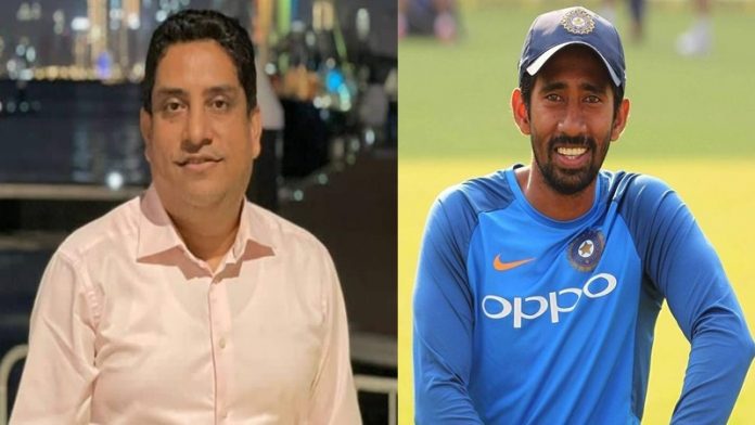 बीसीसीआई ने बोरिया मजूमदार पर रिद्धिमान साहा को धमकाने के मामले में किया बैन