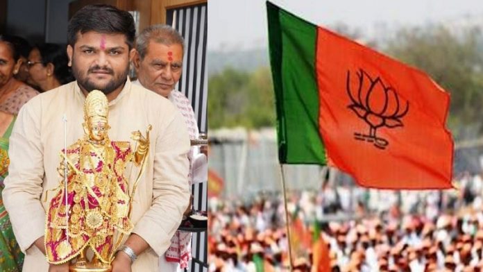हार्दिक पटेल, भाजपा, गुजरात