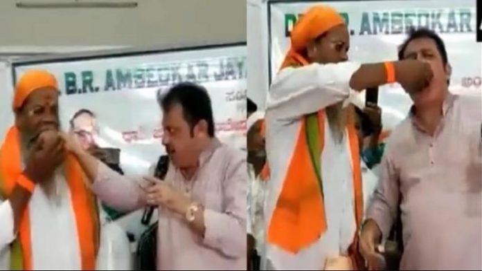 कॉन्ग्रेस MLA ने दलित