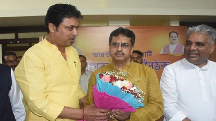 माणिक साहा त्रिपुरा के नए सीएम बने
