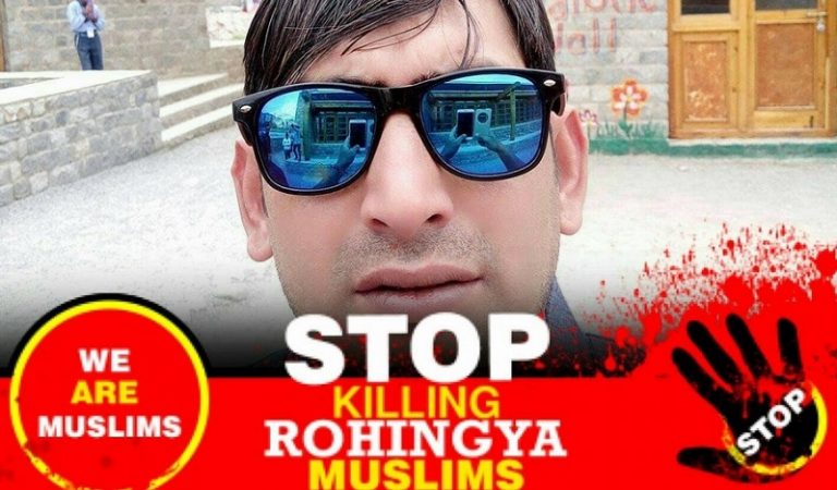 राहुल भट की रोहिंग्या मुस्लिमों वाली वायरल फोटो डिलीट: जिन इस्लामी आतंकियों ने की हत्या, अब उसी की ‘सॉफ्ट छवि’