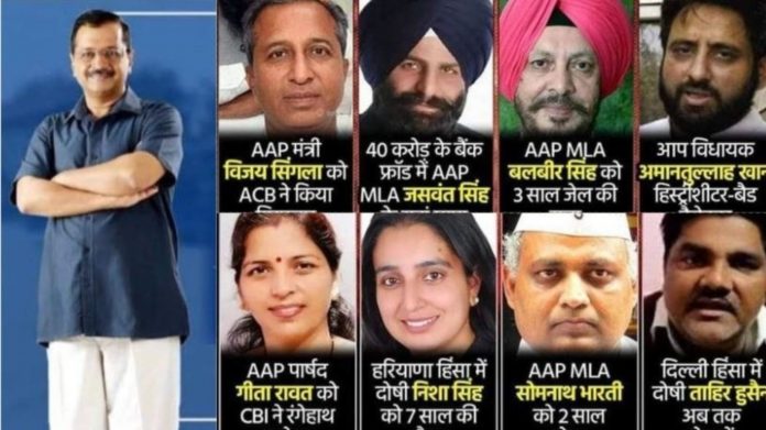 केजरीवाल आप मंत्री केसेस