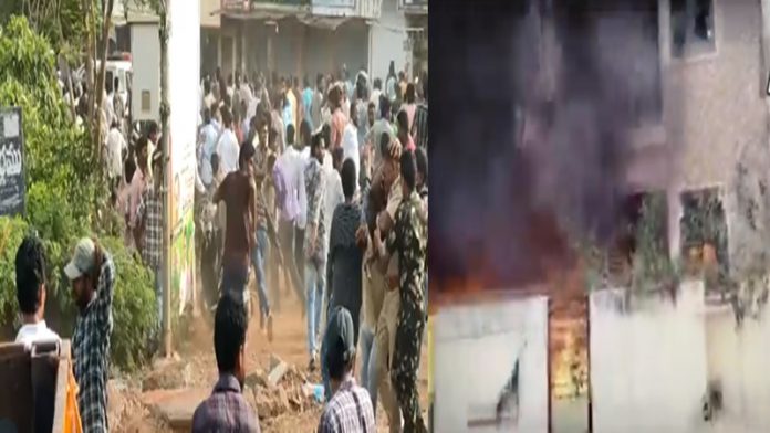 आंध्र प्रदेश, अमलापुरम, हिंसा