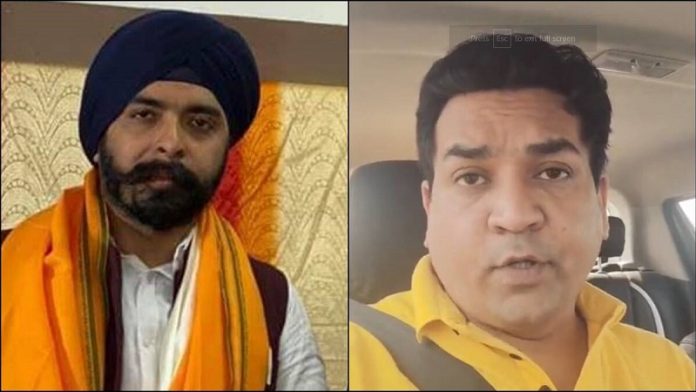 कपिल मिश्रा, तेजिंदर बग्गा