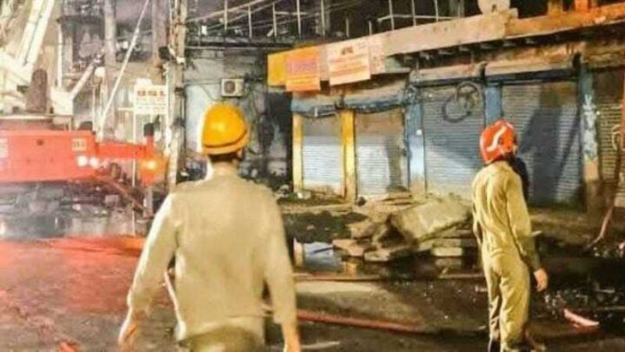 दिल्ली मुंडका आग