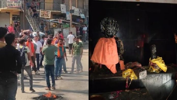 जम्मू कश्मीर, भद्रवाह, वासुकी नाग मंदिर, तोड़फोड़