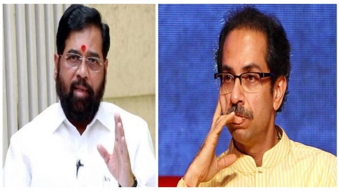 एकनाथ शिंदे और उद्धव ठाकरे