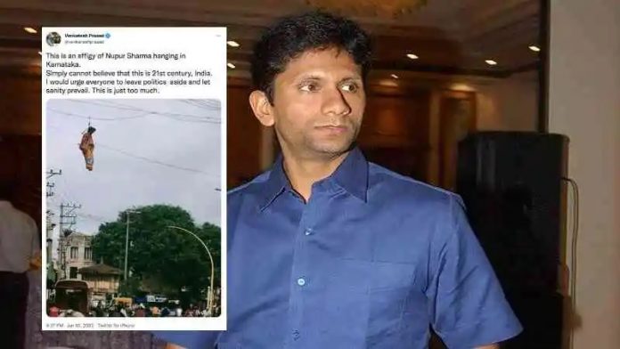 वेंकटेश प्रसाद को इस्लामवादियों ने किया ट्रोल