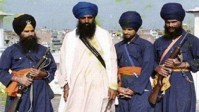 जरनैल सिंह भिंडरांवाले, पंजाब, कॉन्ग्रेस, खालिस्तान