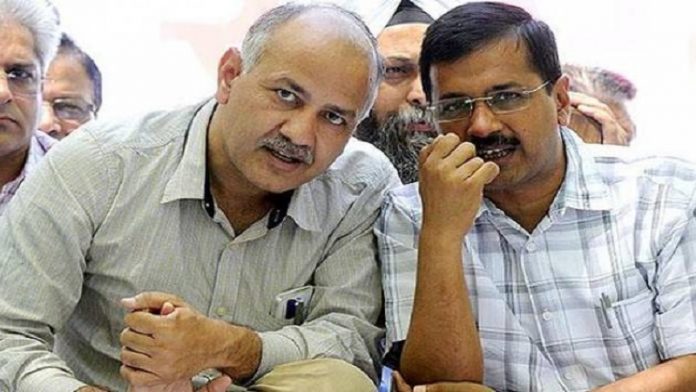 मनीष सिसोदिया, अरविंद केजरीवाल
