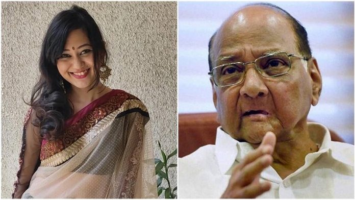 शरद पवार-केतकी चितले