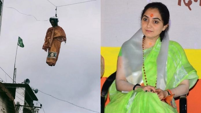 कर्नाटक, नूपुर शर्मा, पुतला, बेलगावी