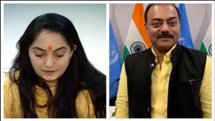 नूपुर शर्मा और नवीन जिंदल