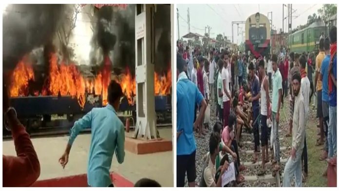 अग्निपथ योजना को लेकर विरोध