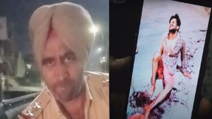 पंजाब पुलिस ने गोली मारी