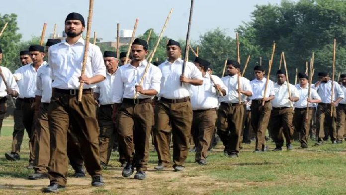 RSS, कार्यालयों, उड़ाने, धमकी, उत्तर प्रदेश