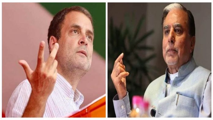 सुभाष चंद्रा और राहुल गाँधी