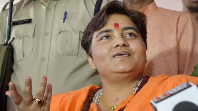 बीजेपी सांसद साध्वी प्रज्ञा ने किया नूपुर शर्मा का समर्थन
