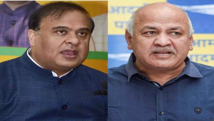 सीएम सरमा और डिप्टी सीएम सिसोदिया