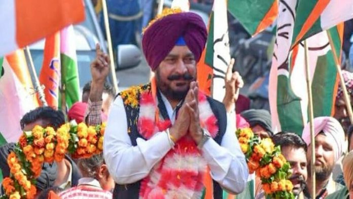 पंजाब कॉन्ग्रेस साधु सिंह गिरफ्तार