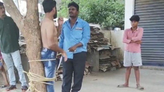 अनुसूचित जाति केे व्यक्ति की पिटाई