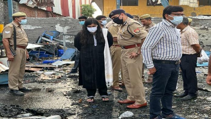 हापुड़ फैक्ट्री ब्लास्ट