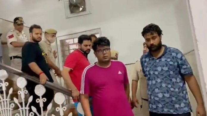 NSUI जे पी नड्डा गिरफ्तार