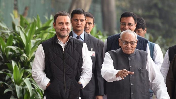 राहुल गाँधी, मोतीलाल वोरा