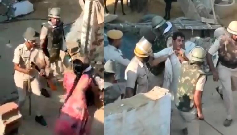 बकरीद पर गोहत्या के बाद धरना दे रहे थे हिन्दू, राजस्थान पुलिस ने 35 को हिरासत में लिया: महिलाओं को पीटने के भी आरोप