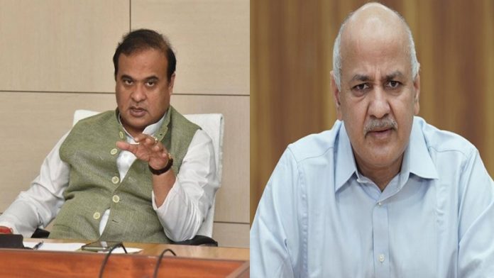 हिमंता बिस्वा सरमा ने मनीष सिसोदिया पर किया केस