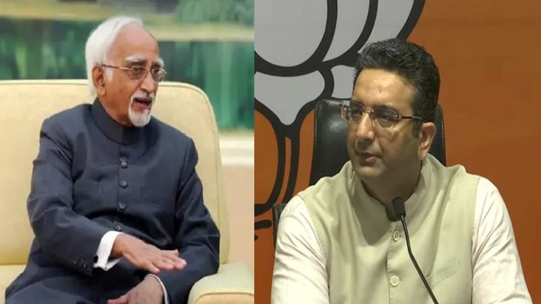 ‘गाँधी परिवार के इशारे पर हामिद अंसारी ने ISI के जासूस को बनाया मेहमान?’: BJP ने उठाए सवाल, कहा – देश ने इतना सम्मान दिया, बदले में उन्होंने…