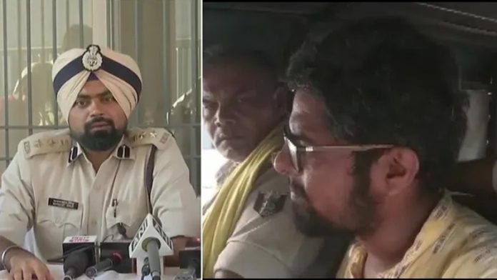 पटना पुलिस ने मारगुव अहमद दानिश को किया गिरफ्तार