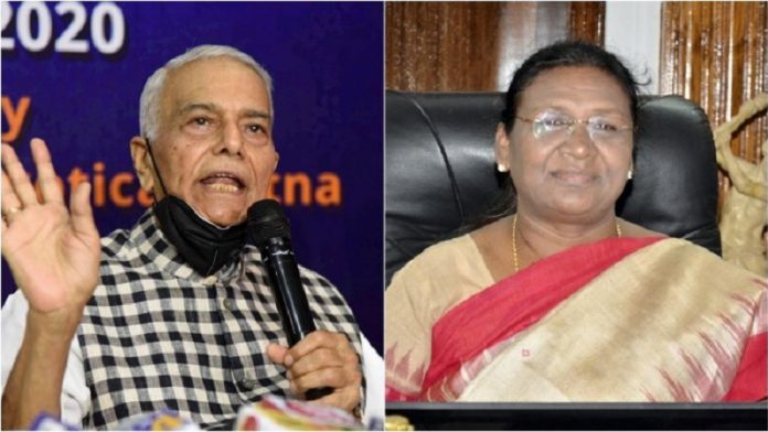 द्रौपदी मुर्मू-यशवंत सिन्हा